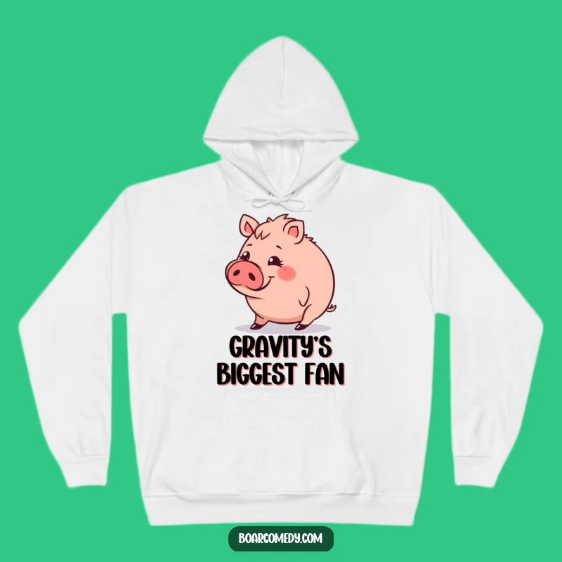 Cozy Funny Tripping Boar Hoodie: Warmth and Humor for Your Everyday