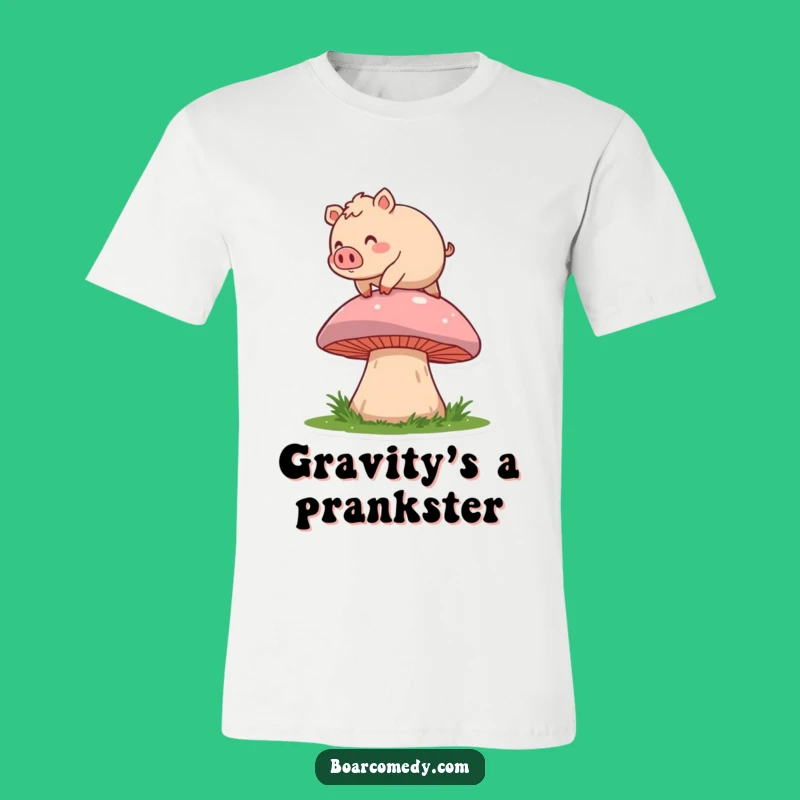 Funny Boar Tripping T-Shirt: Wear Your Joyful Clumsiness Loudly